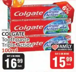 KitKat Cash and Carry COLGATE Toothpaste Triple Action offer