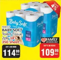 KitKat Cash and Carry Baby Soft Toilet Tissue 2ply offer