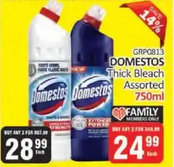 KitKat Cash and Carry DOMESTOS Thick Bleach Assorted offer