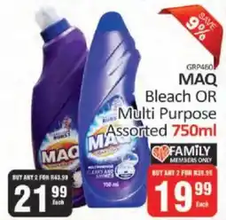 KitKat Cash and Carry MAQ Bleach OR Multi Purpose Assorted offer