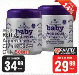 KitKat Cash and Carry REITZERAqueous Cream Baby Only offer