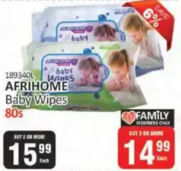 KitKat Cash and Carry Afrihome Baby Wipes offer