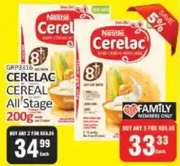 KitKat Cash and Carry Nestle Cerelac Cereal offer