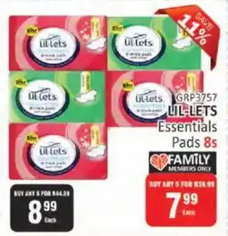 KitKat Cash and Carry LIL-LETS Essentials Pads offer
