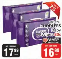 KitKat Cash and Carry Cuddlers Baby Wipes offer