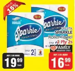 KitKat Cash and Carry SPARKLE Roller Towel 2 Ply offer