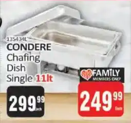 KitKat Cash and Carry CONDERE Chafing Dish Single offer