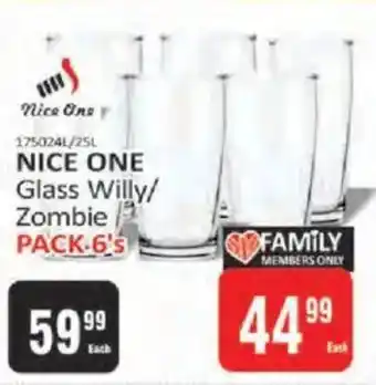 KitKat Cash and Carry NICE ONE Glass Willy/ Zombie offer