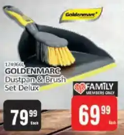 KitKat Cash and Carry GOLDENMARC Dustpan & Brush Set Delux offer