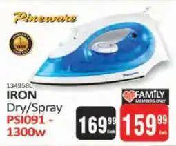 KitKat Cash and Carry Pineware Iron Dry/ Spray offer