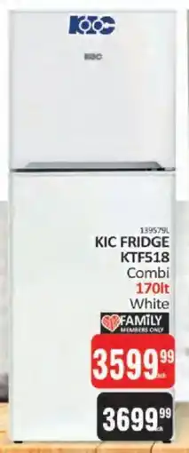 KitKat Cash and Carry KIC Fridge Combi White offer