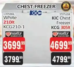 KitKat Cash and Carry KIC Chest Freezer White offer