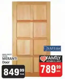 KitKat Cash and Carry Safedor Meranti Door offer