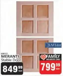 KitKat Cash and Carry SAFEdor Meranti Stable Door offer