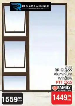 KitKat Cash and Carry RR GLASS Aluminium Window offer
