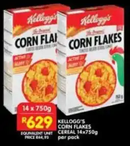 Shoprite Kellogg's corn flakes cereal offer