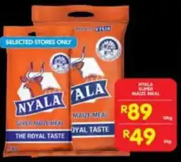 Shoprite Nyala super maize meal offer
