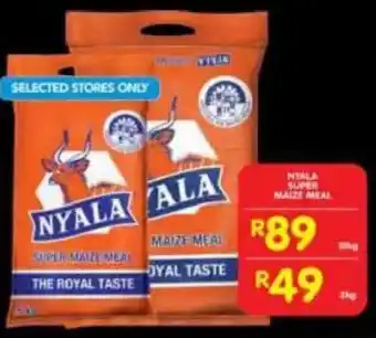 Shoprite Nyala super maize meal offer