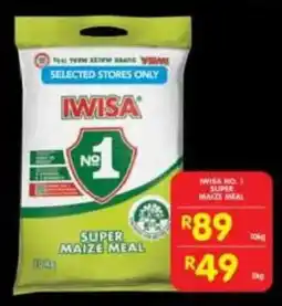 Shoprite Iwisa no.1 super maize meal offer