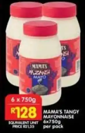 Shoprite Mama's tangy mayonnaise offer