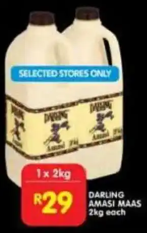 Shoprite Darling amasi maas offer