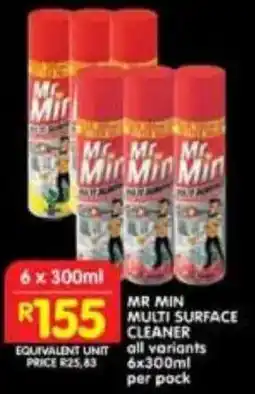 Shoprite Mr min multi surface cleaner offer