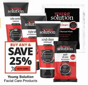Checkers Young Solution Facial Care Products offer
