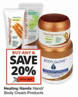 Checkers Healing Hands Hand/ Body Cream Products offer
