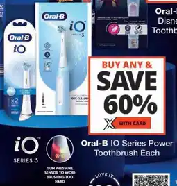 Checkers Oral-B IO Series Power Toothbrush Each offer