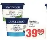 Spar LANCEWOOD Cottage Cheese offer