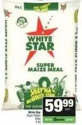 Spar WHITE STAR SUPER MAIZE MEAL offer