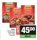 Spar Royco Sauce, Gravy or Marinade offer