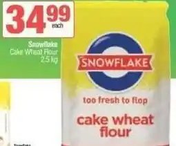 Spar SNOWFLAKE CAKE WHEAT FLOUR offer