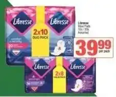 Spar Libresse Maxi Pads offer
