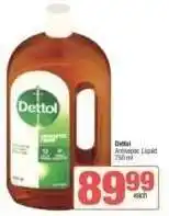 Spar DETTOL offer