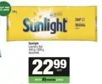 Spar Sunlight Laundry Bar offer