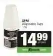 Spar SPAR Disposable Cups 10s offer