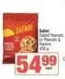 Spar Safari Salted Peanuts or Peanuts & Raisins offer