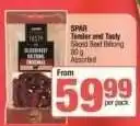 Spar SPAR Tender and Tasty Sliced Beef Biltong offer