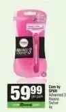 Spar Care by SPAR Advanced 3 Razors offer