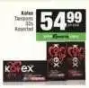 Spar Kotex Tampons 32s Assorted offer