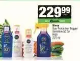 Spar Nivea Sun Protection Trigger Sensitive 50 for Kids offer