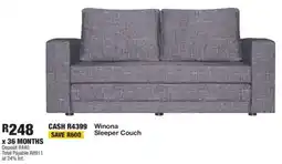OK Furniture Winona Sleeper Couch offer