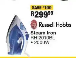 OK Furniture Russell Hobbs Steam Iron RHI2010BL offer