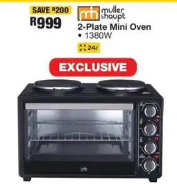 OK Furniture 2-Plate Mini Oven offer