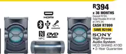 OK Furniture Sony High Power Audio System HCD SHAKE-X10D offer