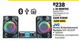 OK Furniture JVC Home Entertainment System MX-N222B offer