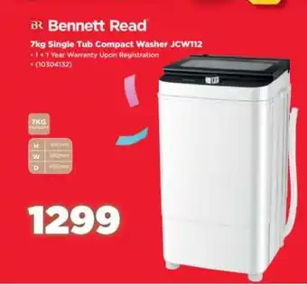 HiFi Corp Bennett Read 7kg Single Tub Compact Washer JCW112 offer