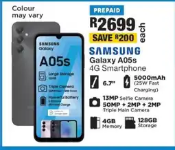 OK Furniture Samsung Galaxy A05s 4G Smartphone offer
