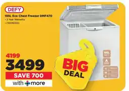 HiFi Corp DEFY 195L Eco Chest Freezer DMF470 offer